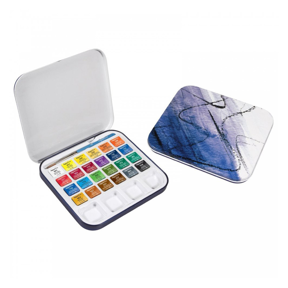 Aquafine Watercolor Travel Set Of 24