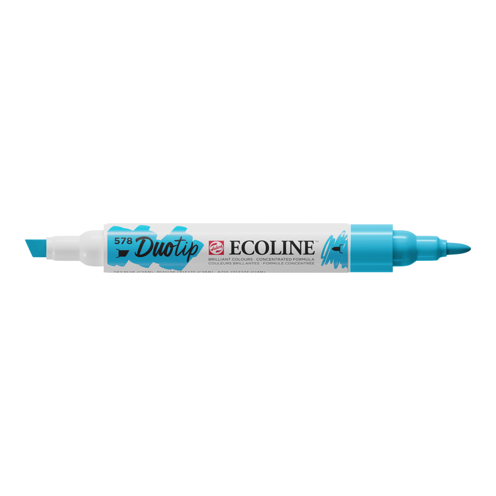 Ecoline Duotip Blue Sky Blue (578)