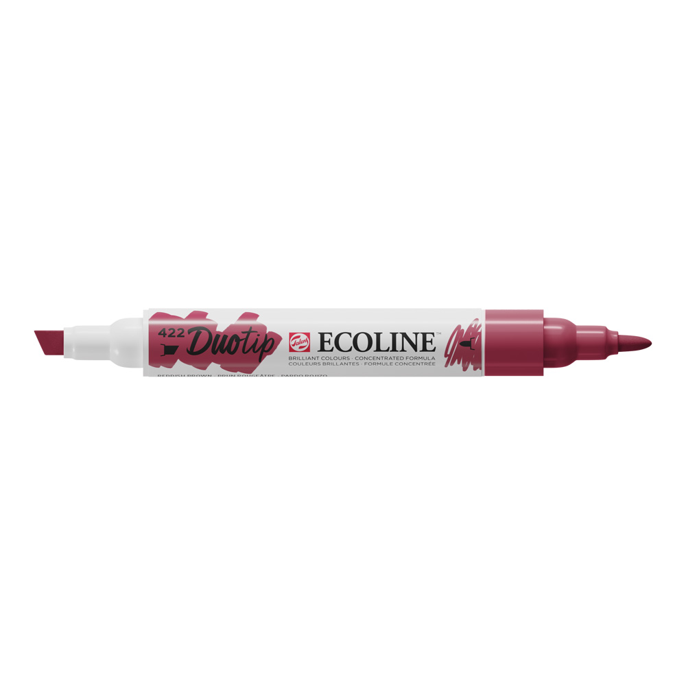 Ecoline Duotip Reddish Brown (422)