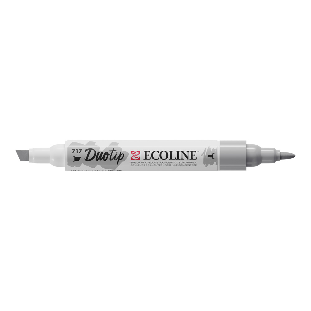 Ecoline Duotip Cold Grey (717)