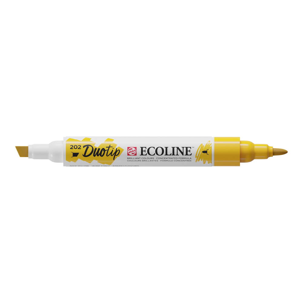 Ecoline Duotip Deep Yellow (202)