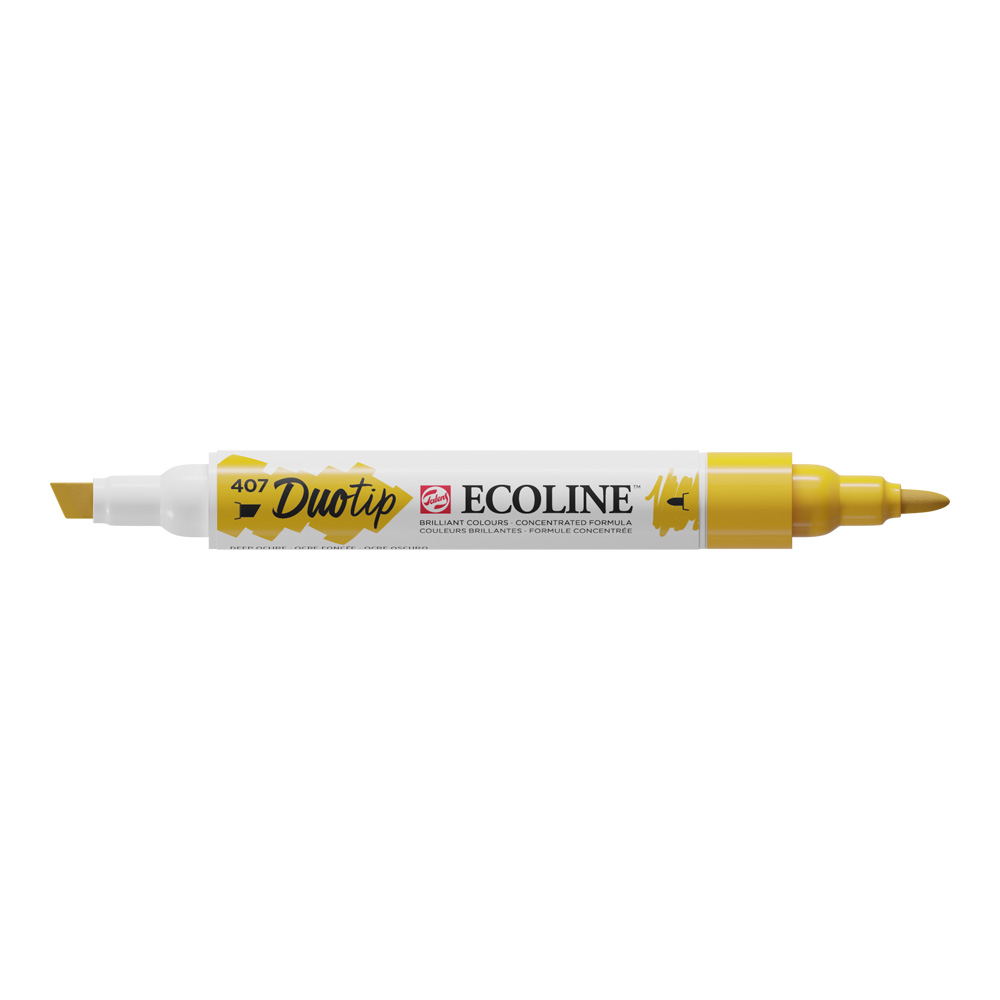 Ecoline Duotip Deep Ochre (407)