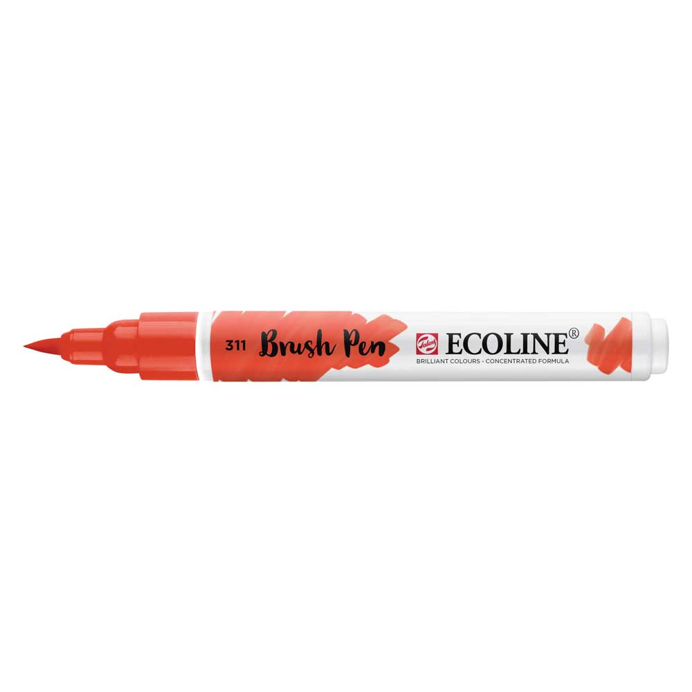 Ecoline Liquid Watercolor Brush Pen Vermilion