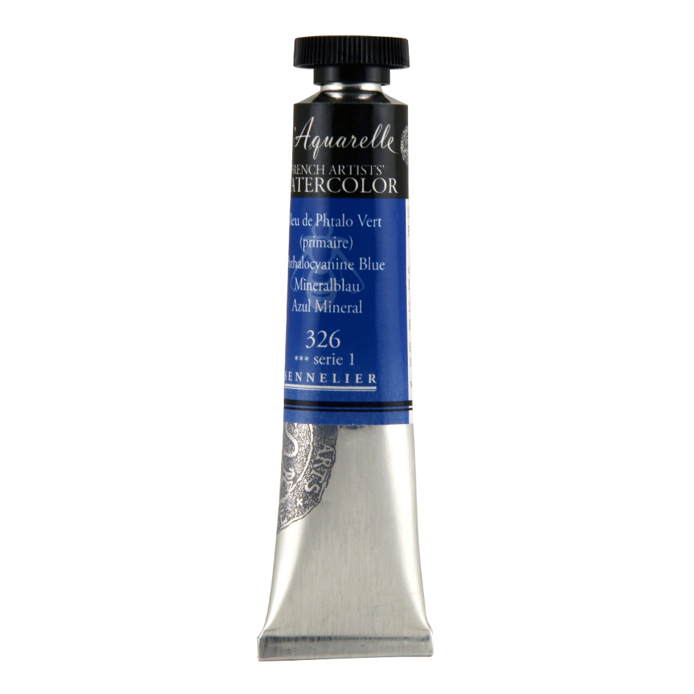 Sennelier 21 ml W/C S1 Phthalo Blue