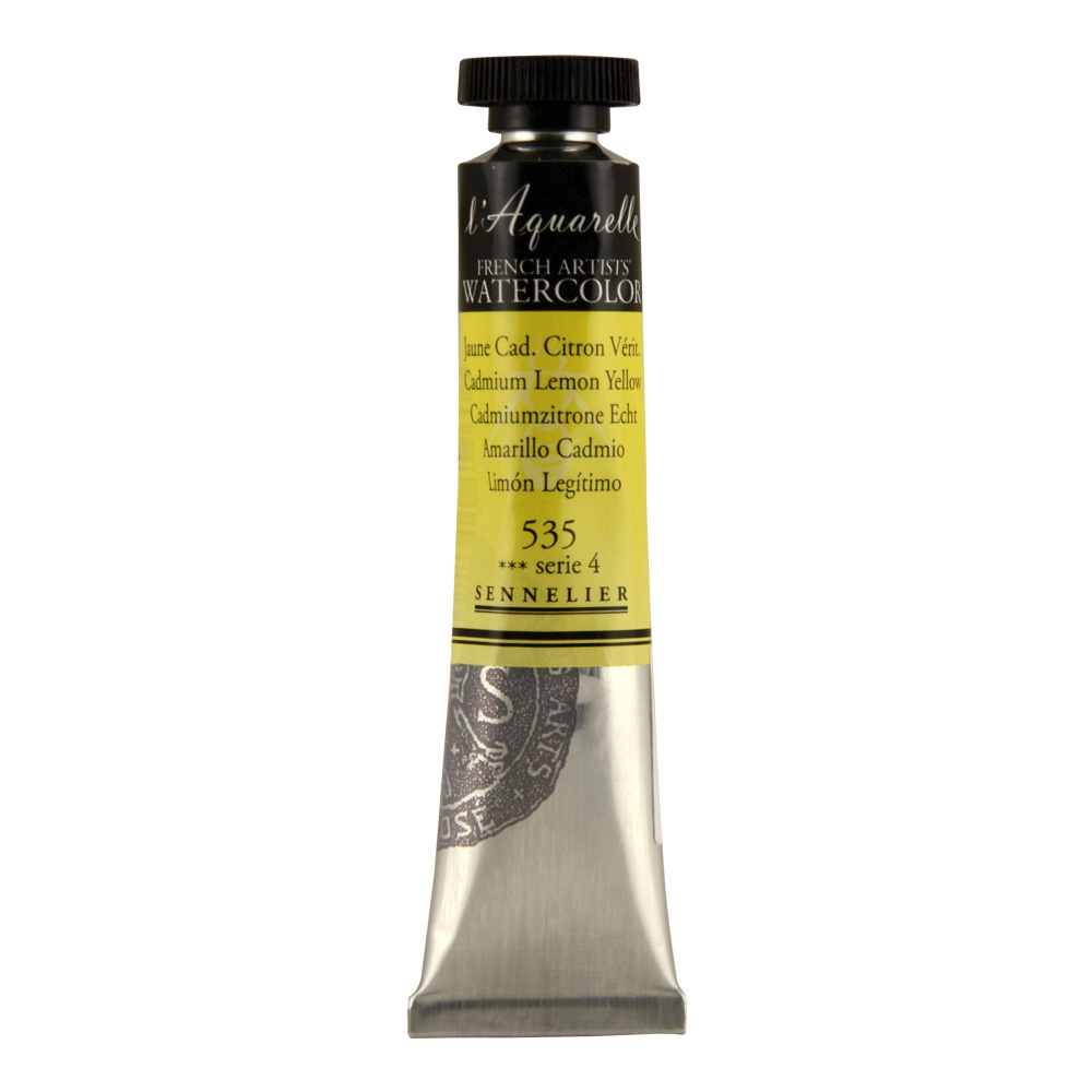 Sennelier 21 ml W/C S4 Cadmium Lemon Yellow