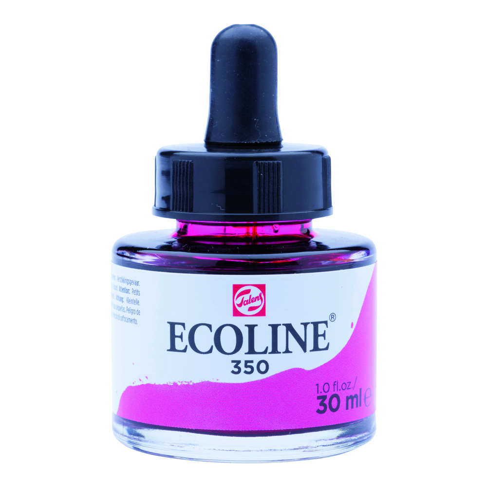 Ecoline Watercolor w/Pipette 30 ml Fuchsia