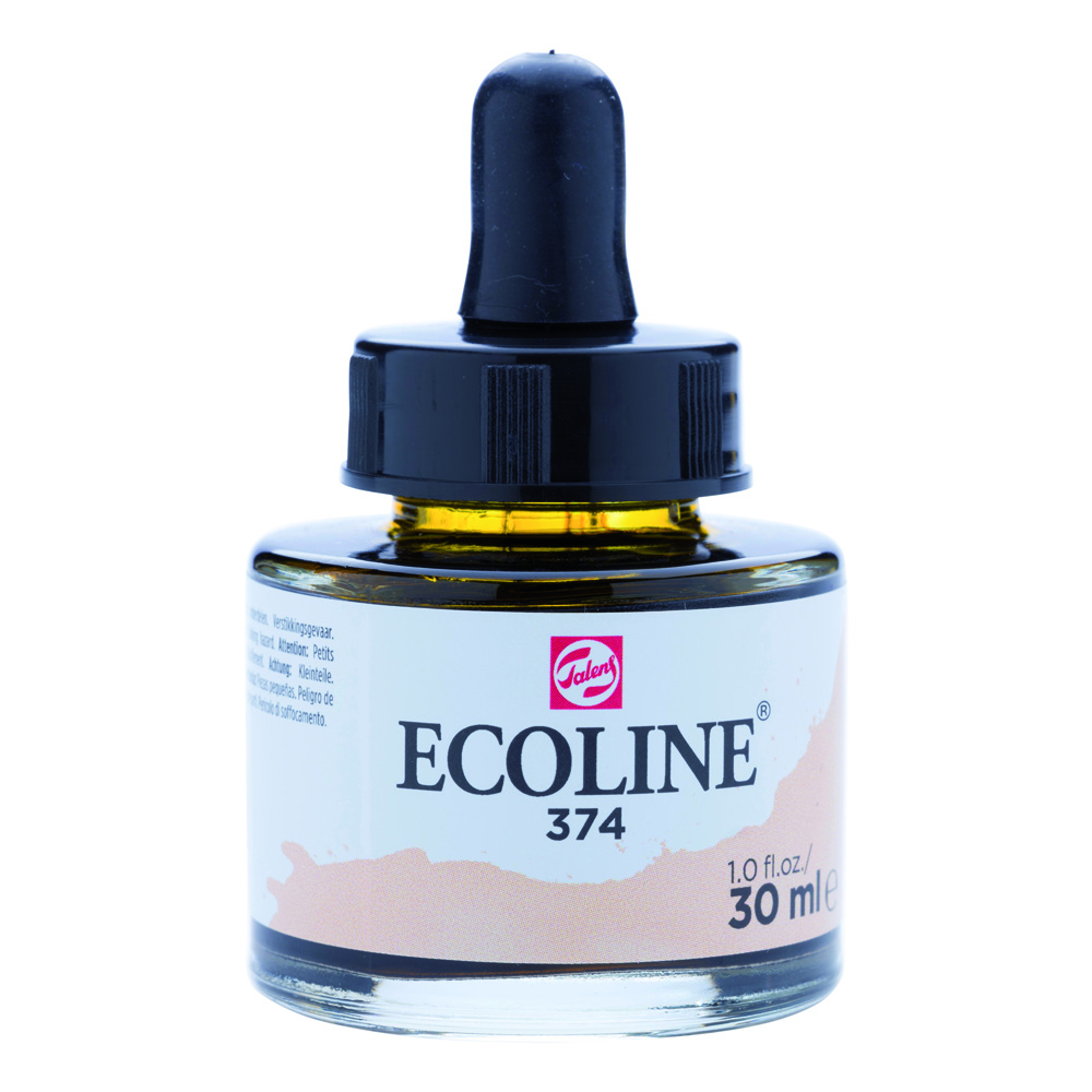 Ecoline Watercolor w/Pipette 30 ml Pink Beige