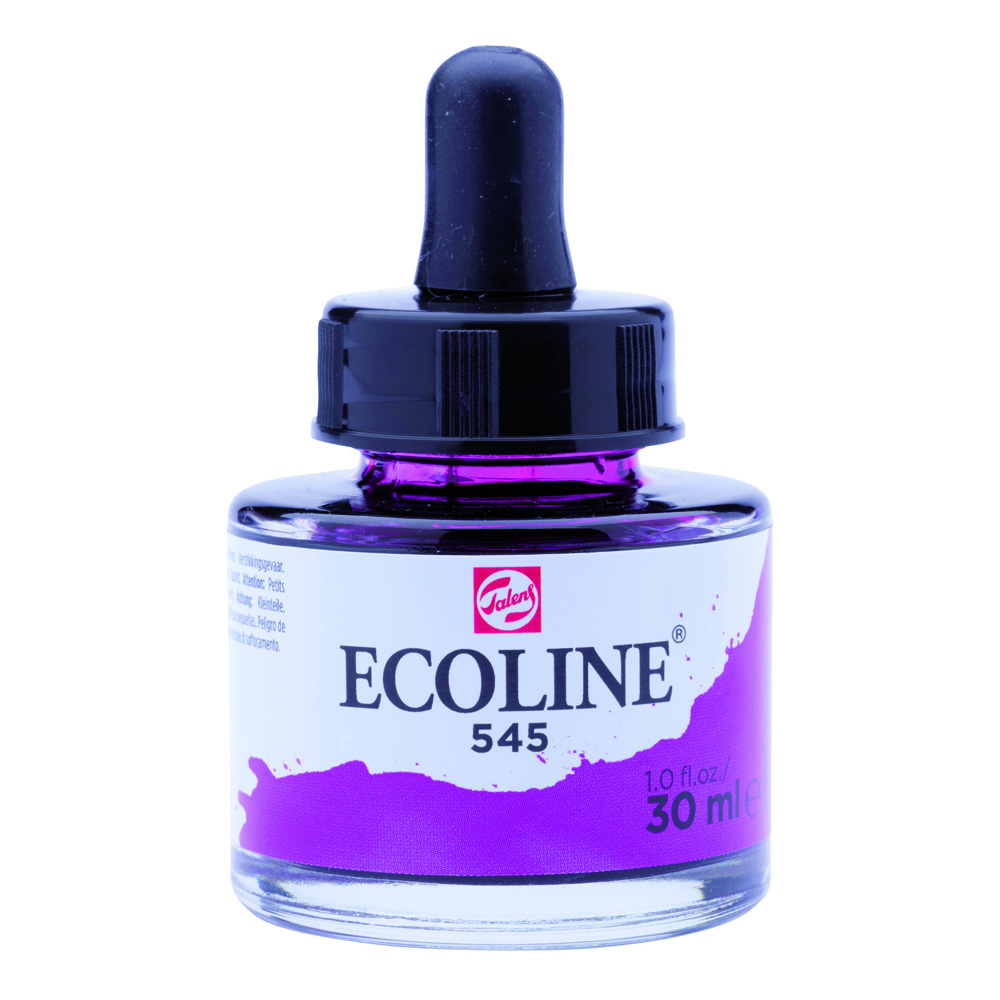 Ecoline Watercolor w/Pipette 30 ml Red Violet