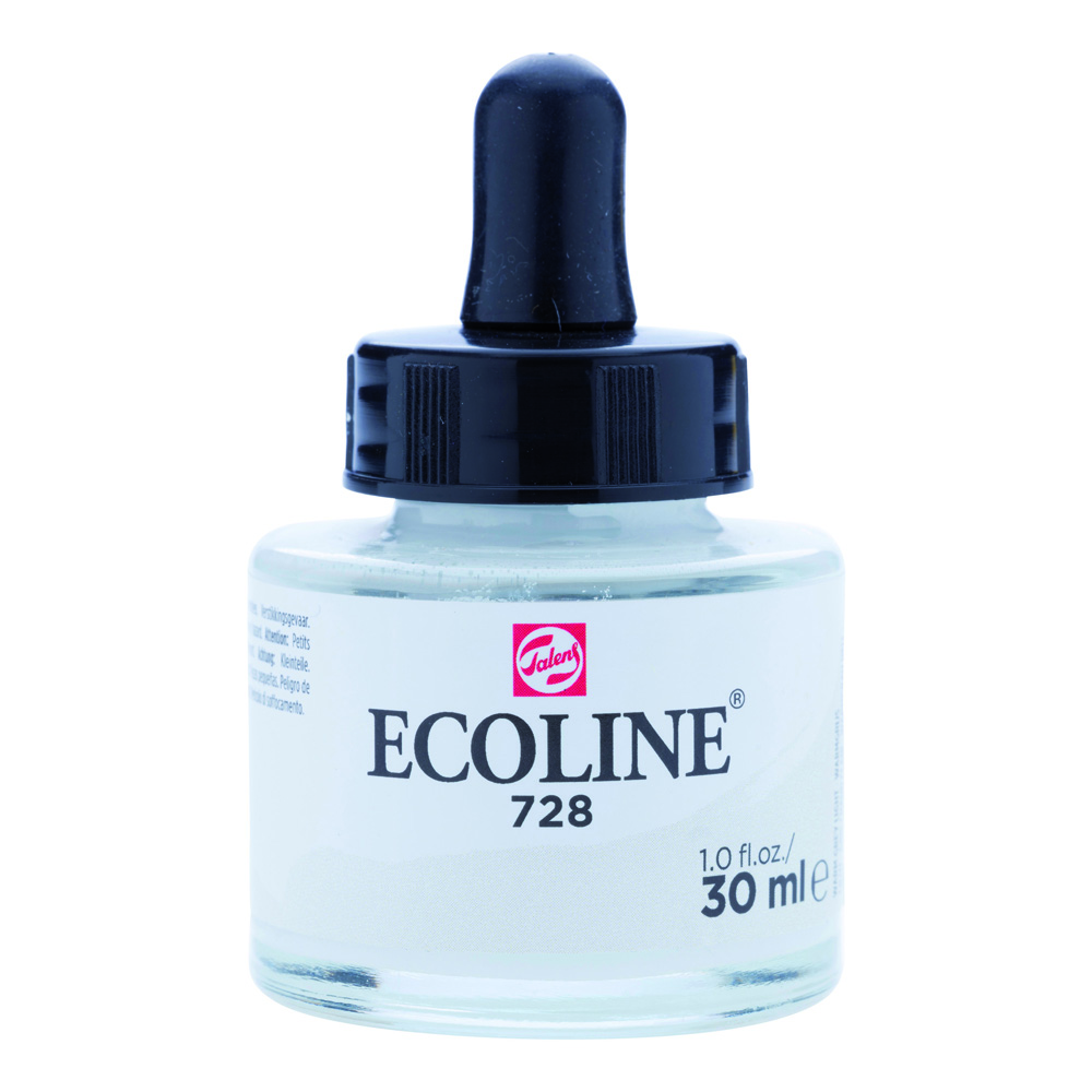 Ecoline Watercolor w/Pipette 30 ml Wm Grey Lt