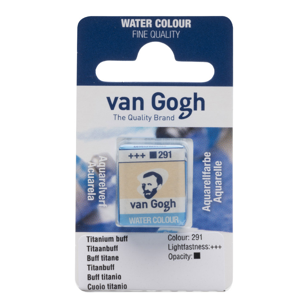 Van Gogh Watercolor Half Pan Titan Buff