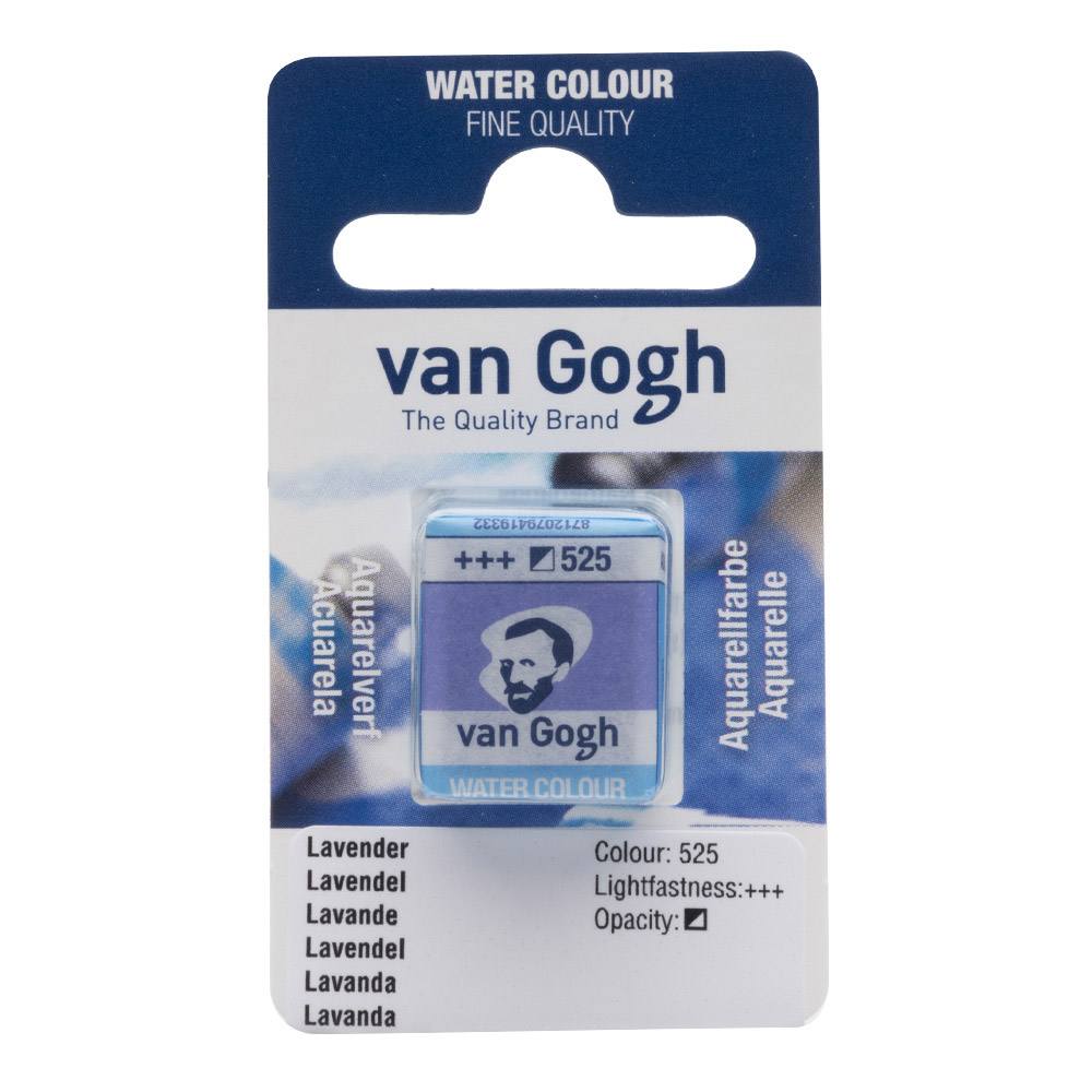 Van Gogh Watercolor Half Pan Lavender