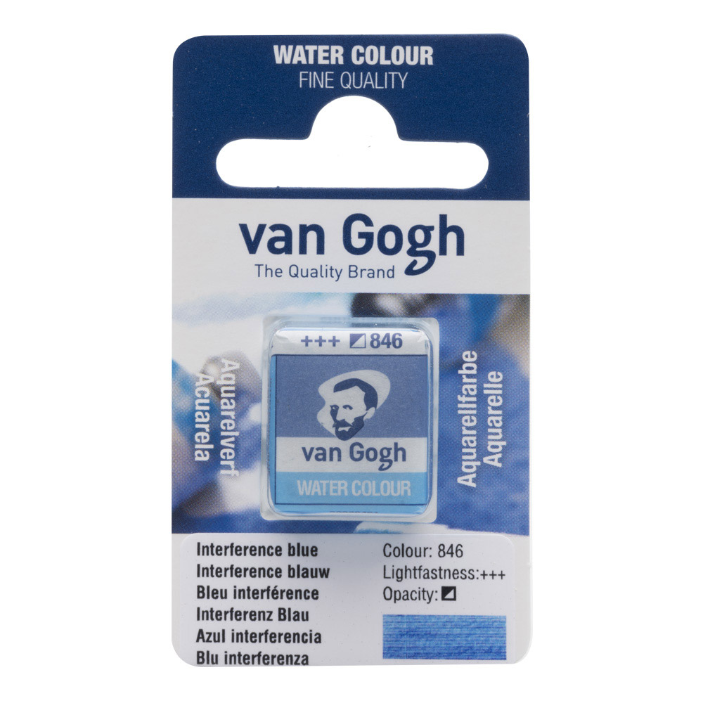 Van Gogh Watercolor Half Pan Interference Bl