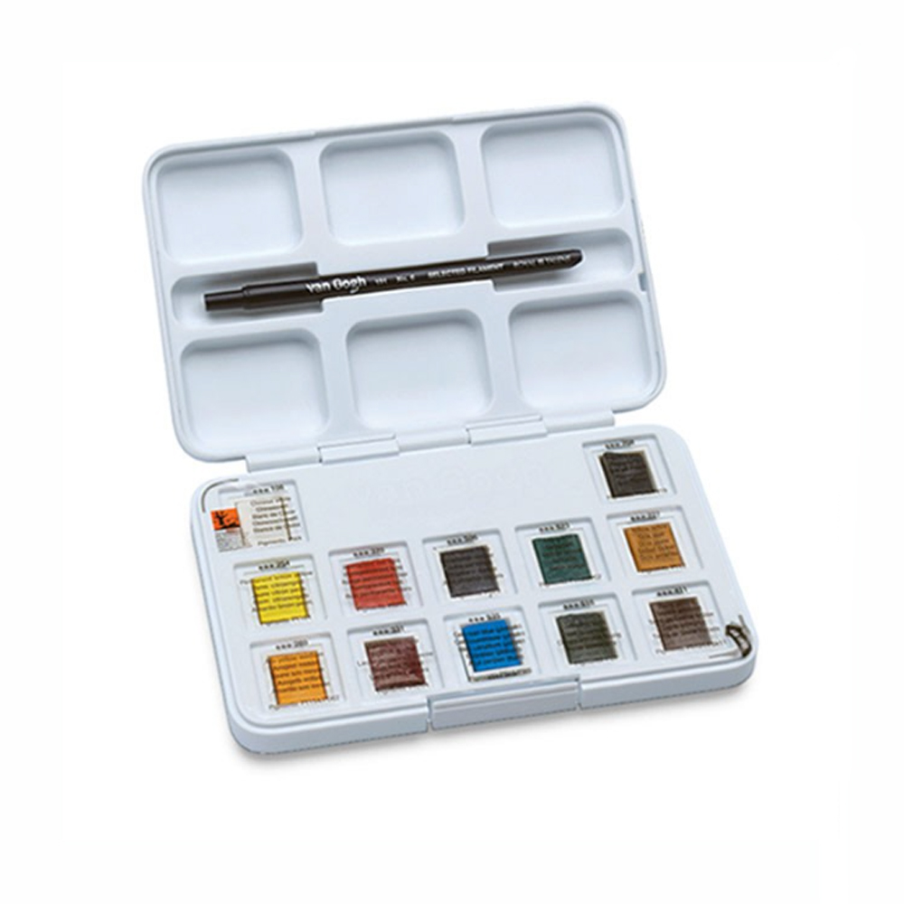 Van Gogh Watercolor 12 Pan Pocketbox