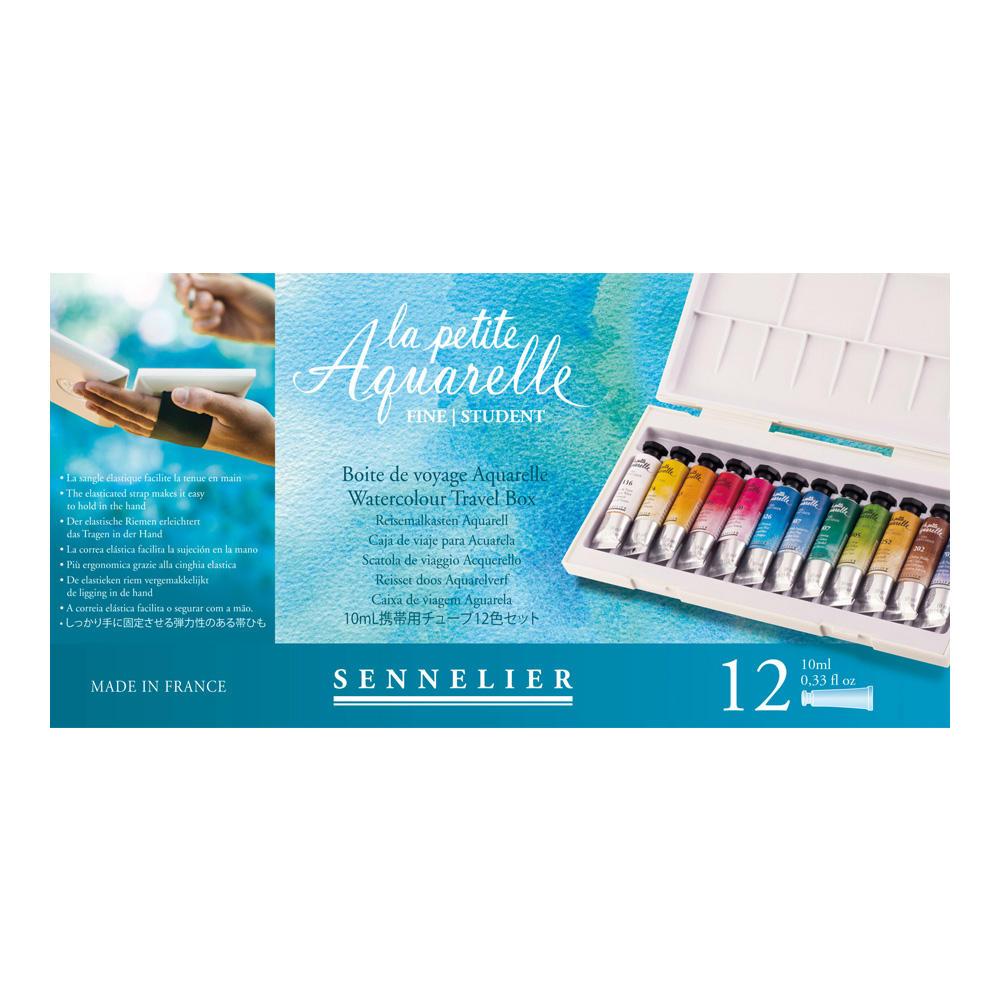 La Petite Aquarelle Set of 12 - 10 ml Tubes