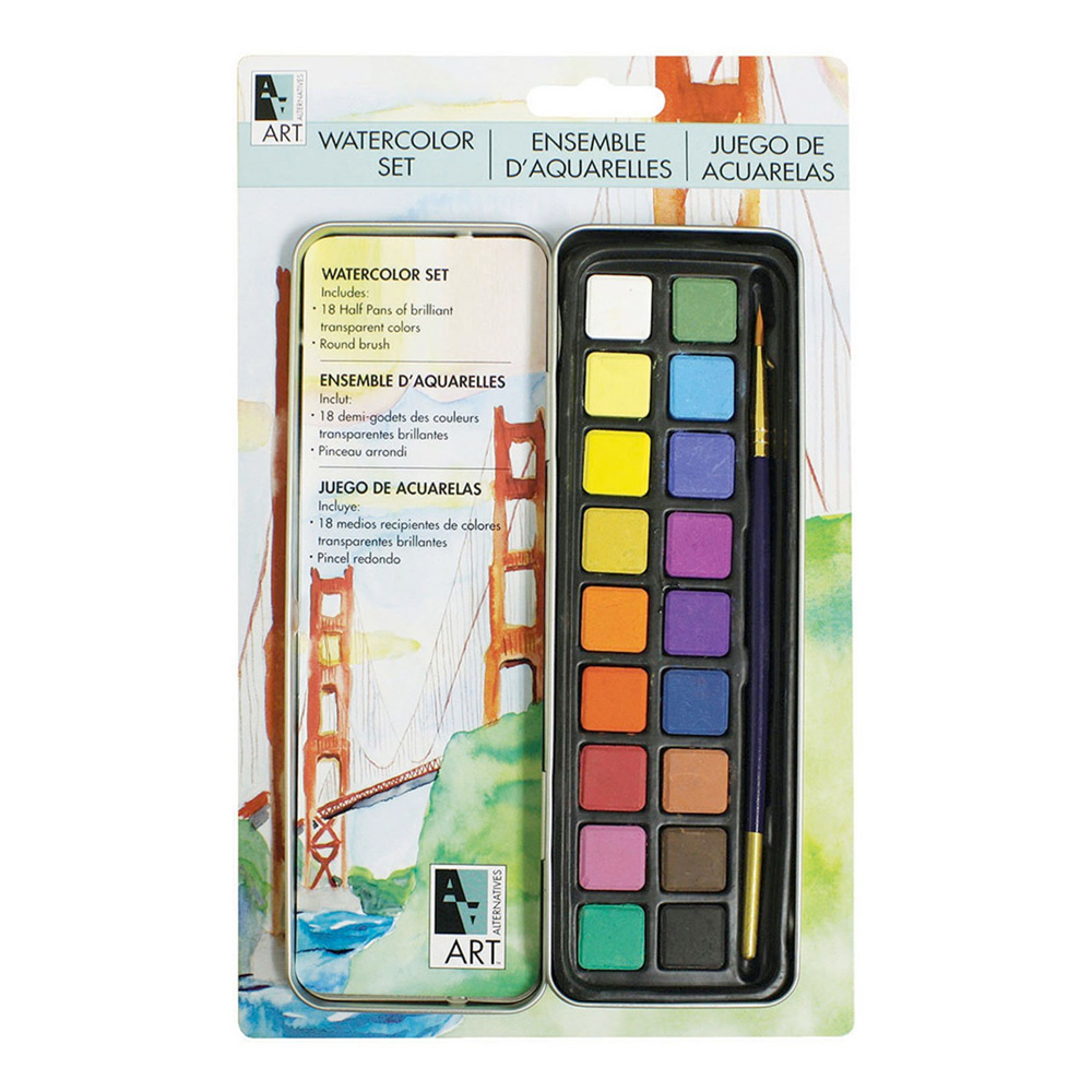 Art Alternatives Pocket Watercolor Set