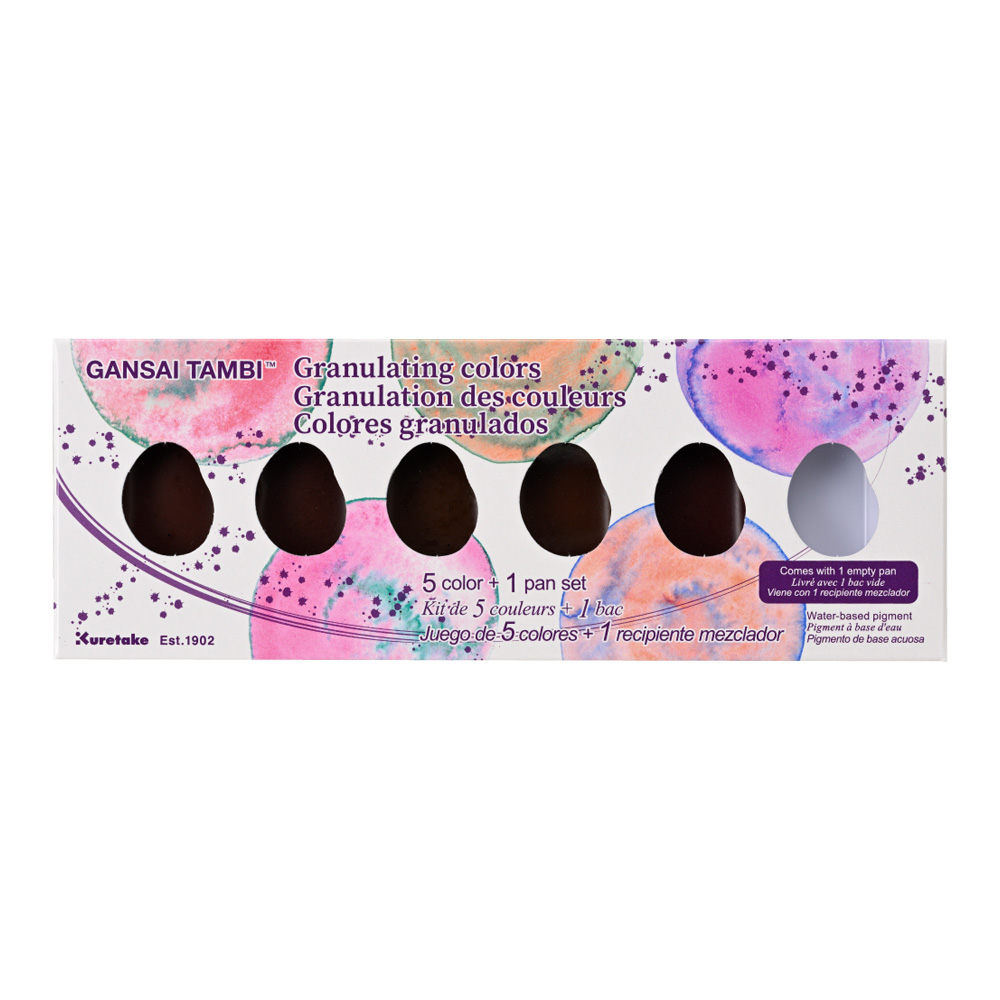 Kuretake Gansai Tambi 5 Granulating Set
