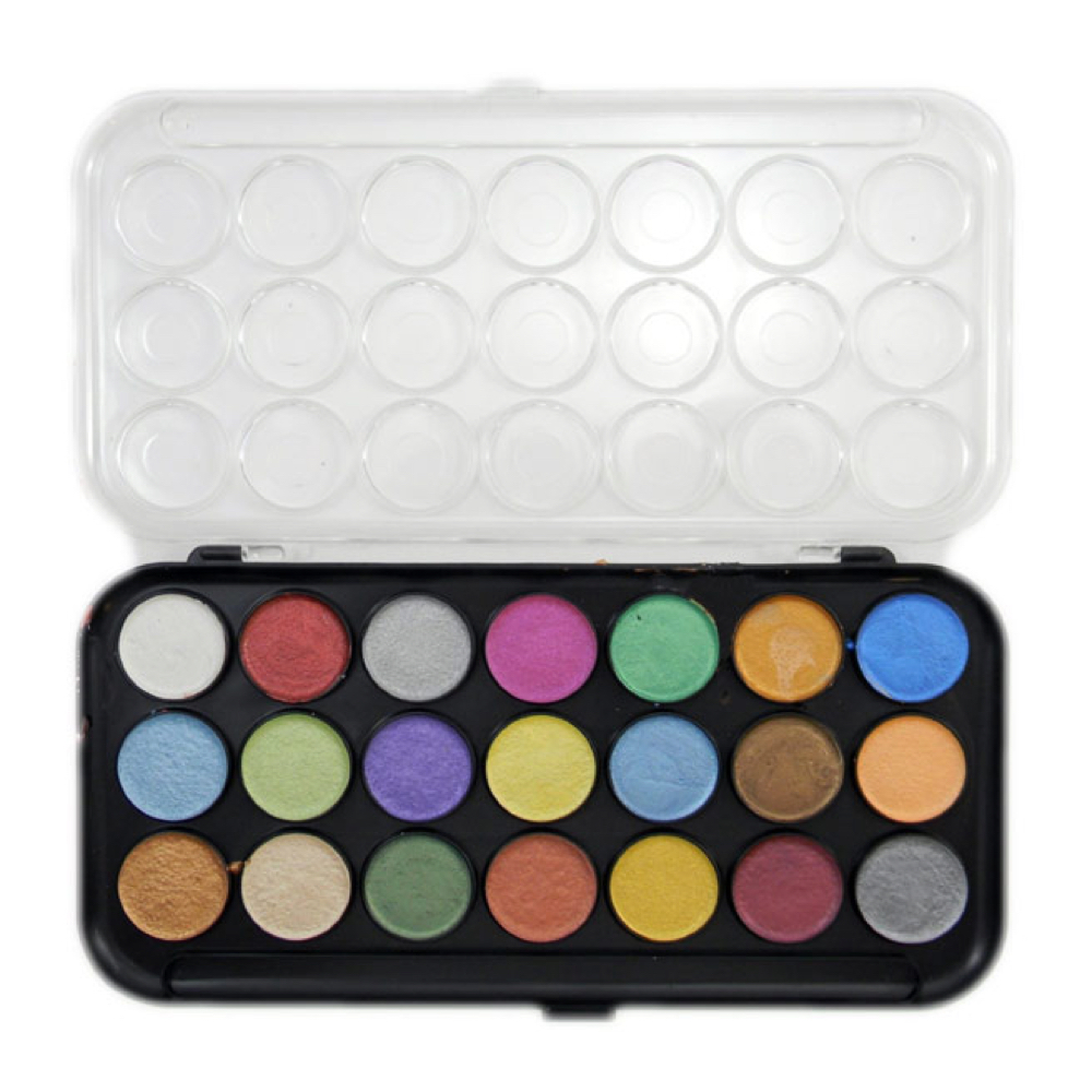 Yasutomo Pearlescent Watercolor Set 21 Colors