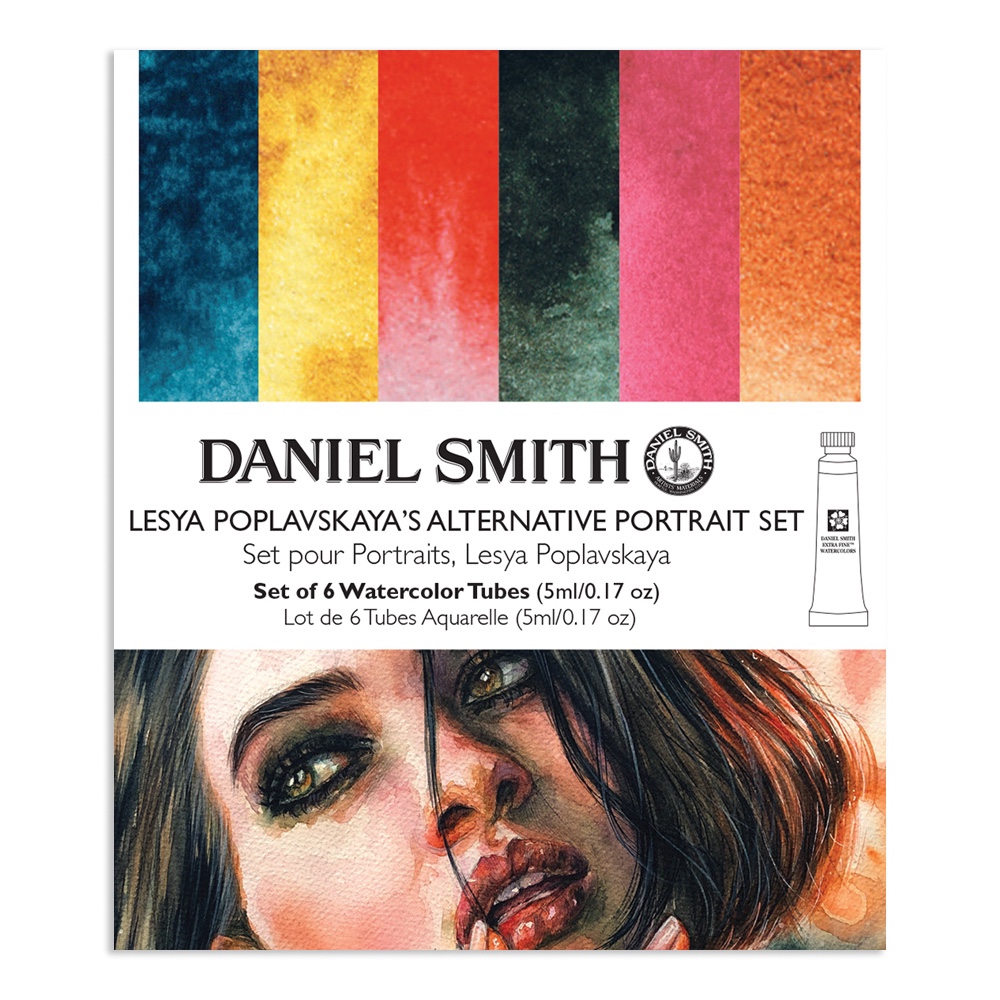 Daniel Smith Extra Fine Essentials Introductory Watercolor, 6 Tubes, 5ml -  Art By Masters