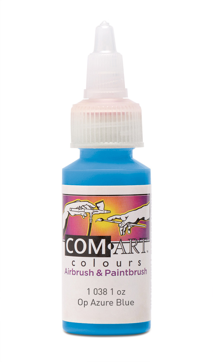 Comart Color Opaque Azure Blue 1oz 10381