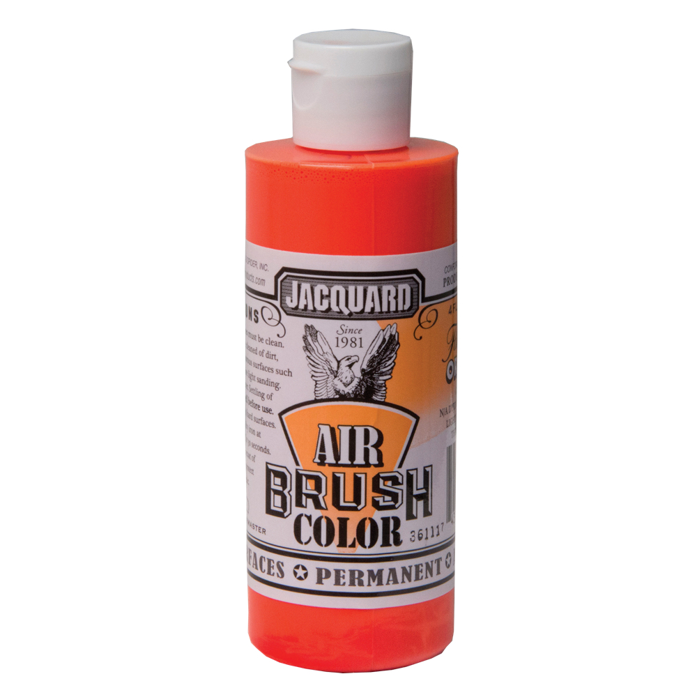 Jacquard Airbrush Color 4oz Fluor Orange