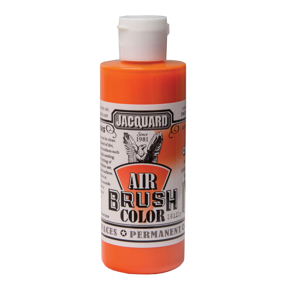 Jacquard Airbrush Color 4oz Bright Orange