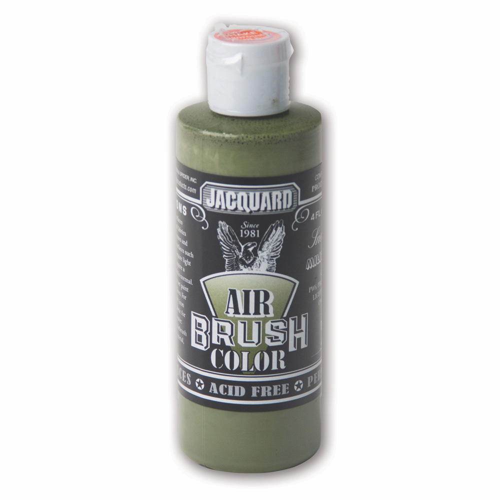 Jacquard Airbrush Sneaker 4oz Military Grn