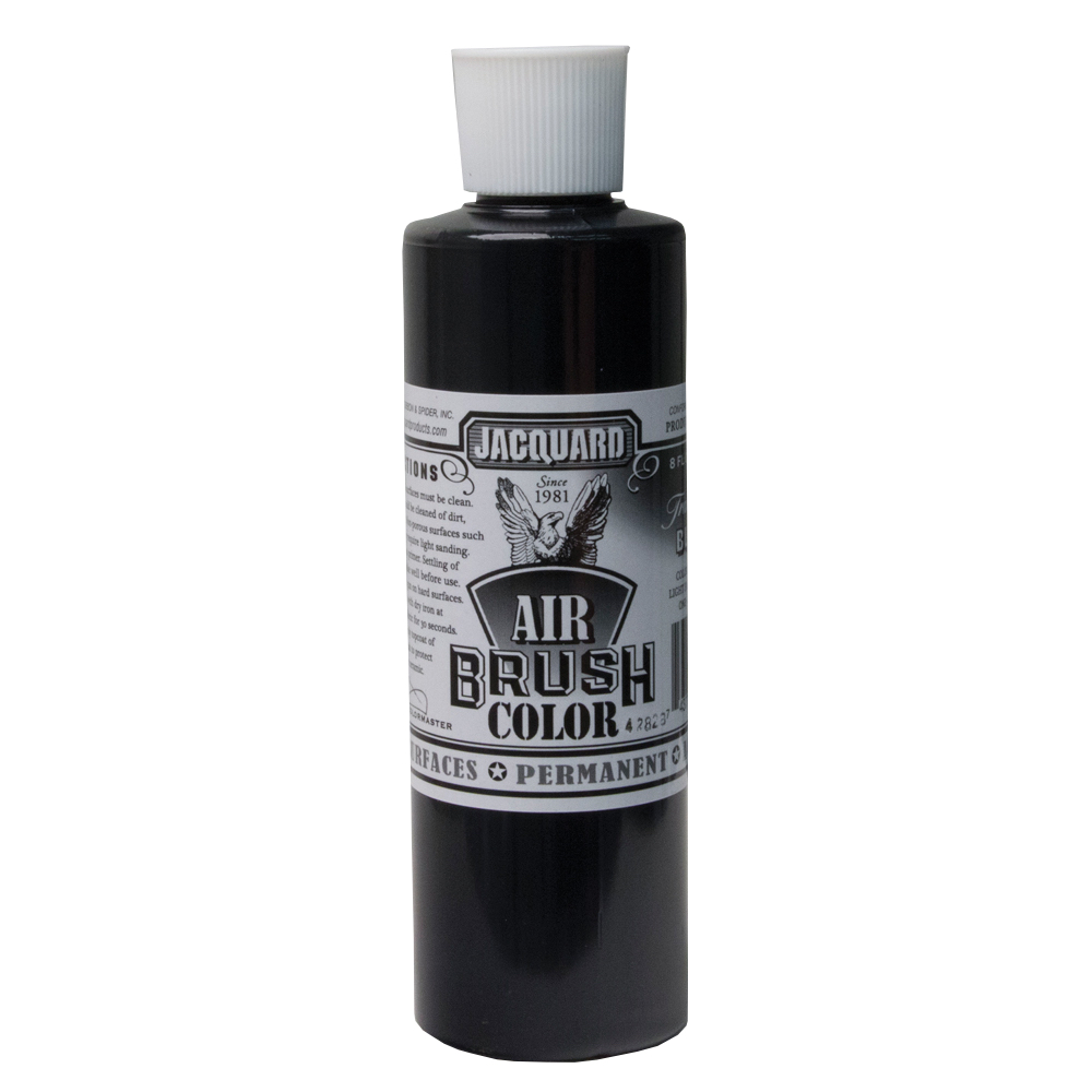 Jacquard Airbrush Color 8oz Transparent Black