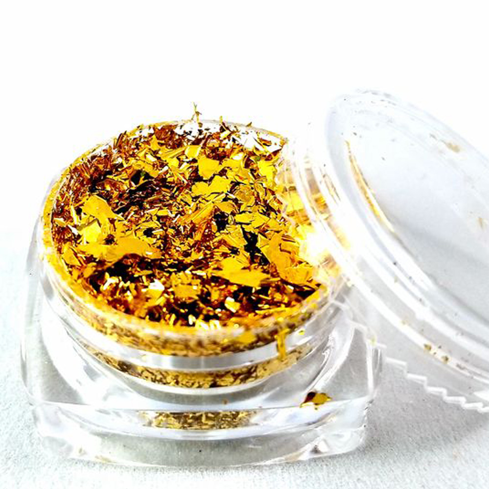 SCD Metallic Flakes .5 g Yellow Gold