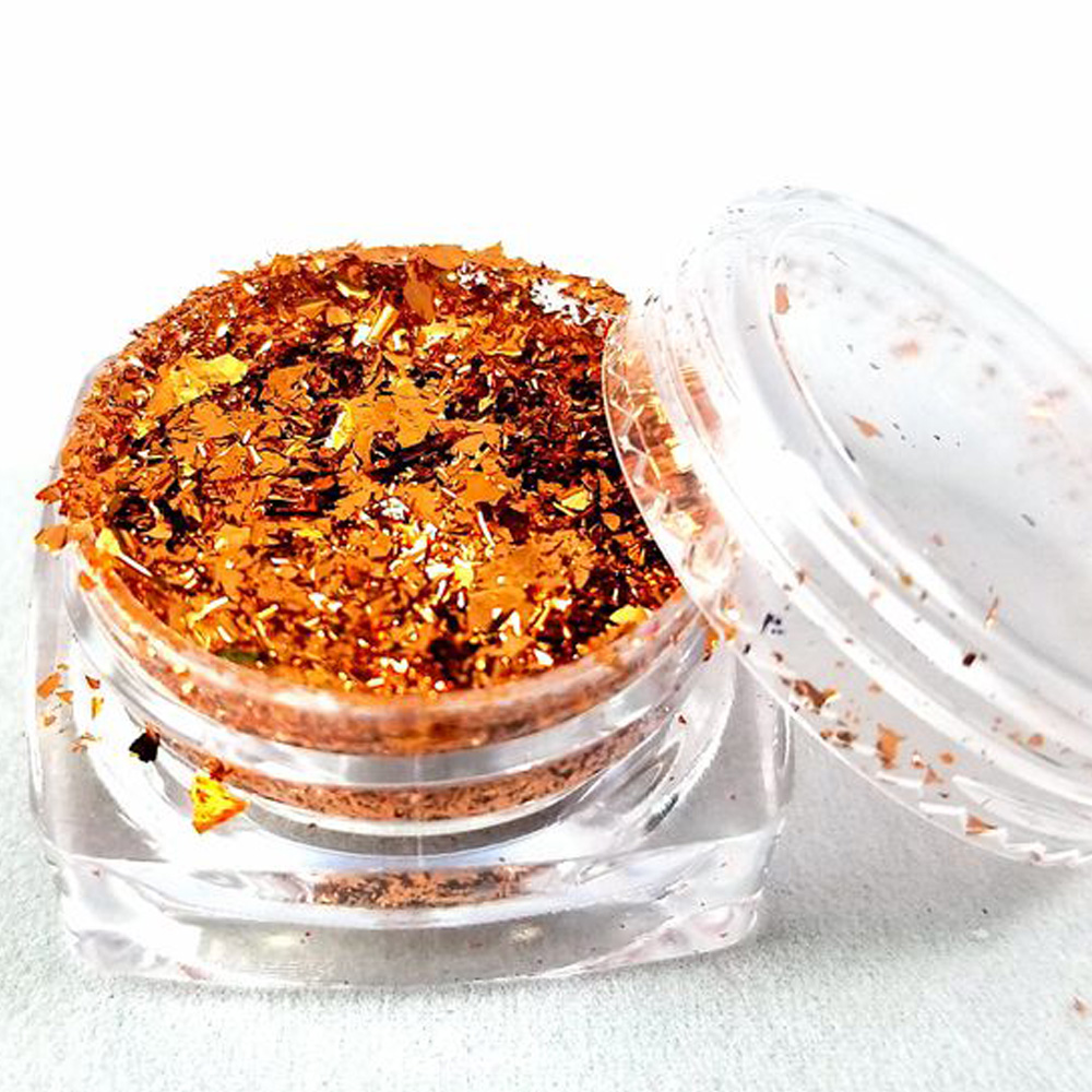 SCD Metallic Flakes .5 g Orange