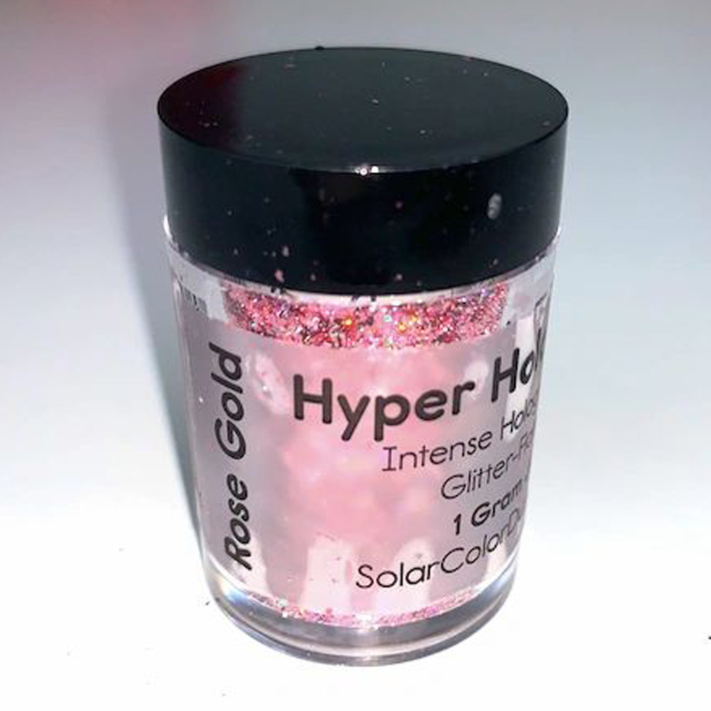 SCD Hyper Holo Glitter Flakes 1 g Rose Gold