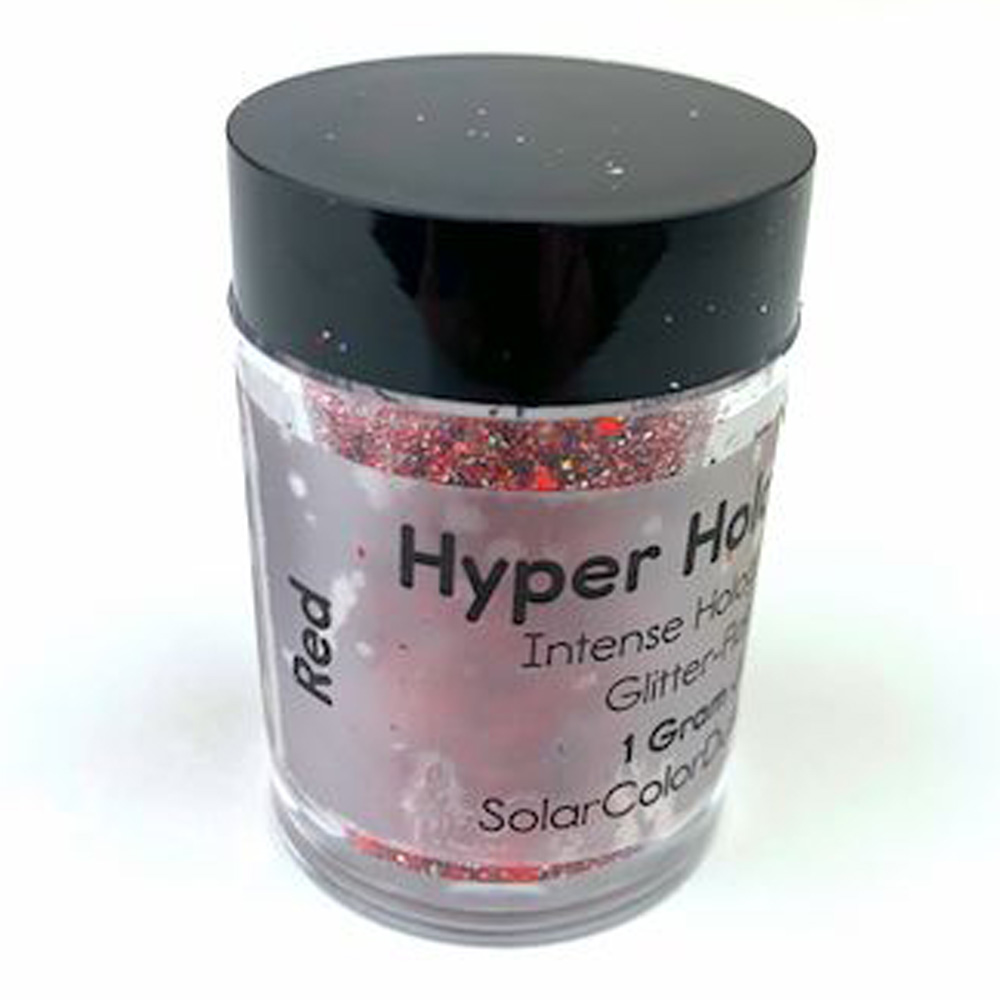 SCD Hyper Holo Glitter Flakes 1 g Red