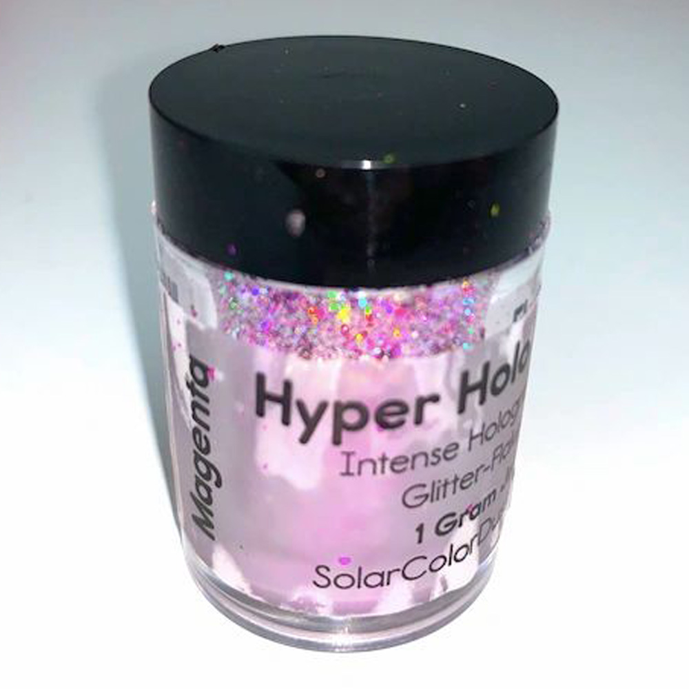 SCD Hyper Holo Glitter Flakes 1 g Magenta
