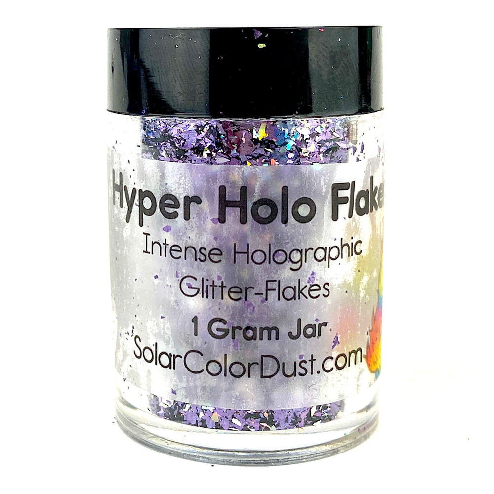SCD Hyper Holo Glitter Flakes 1 gm Amethyst