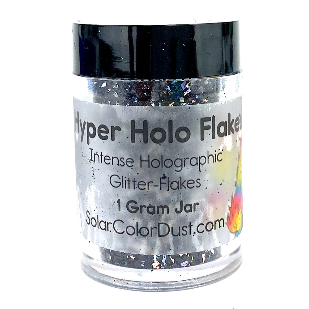 SCD Hyper Holo Glitter Flakes 1 gm Space