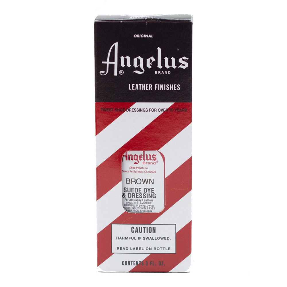 Angelus Suede Dye Brown