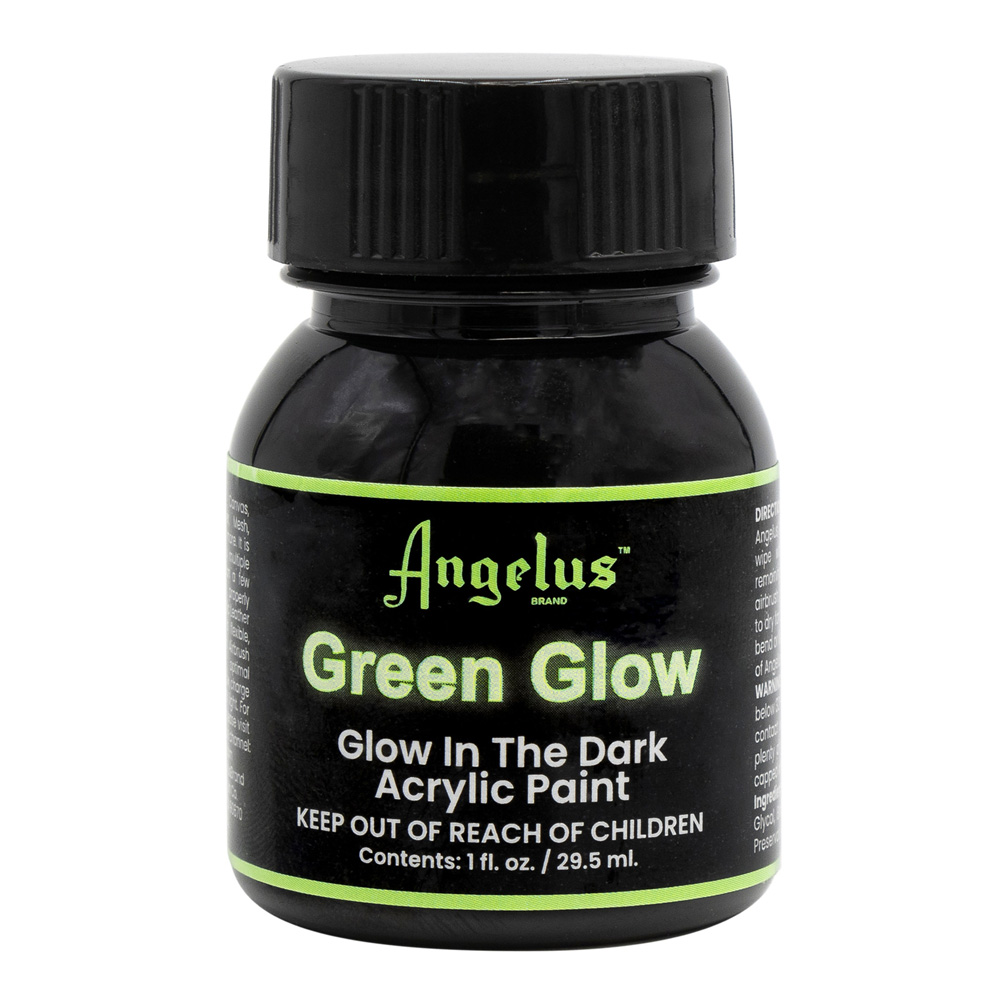 Angelus Leather Paint 1 oz Green Glow