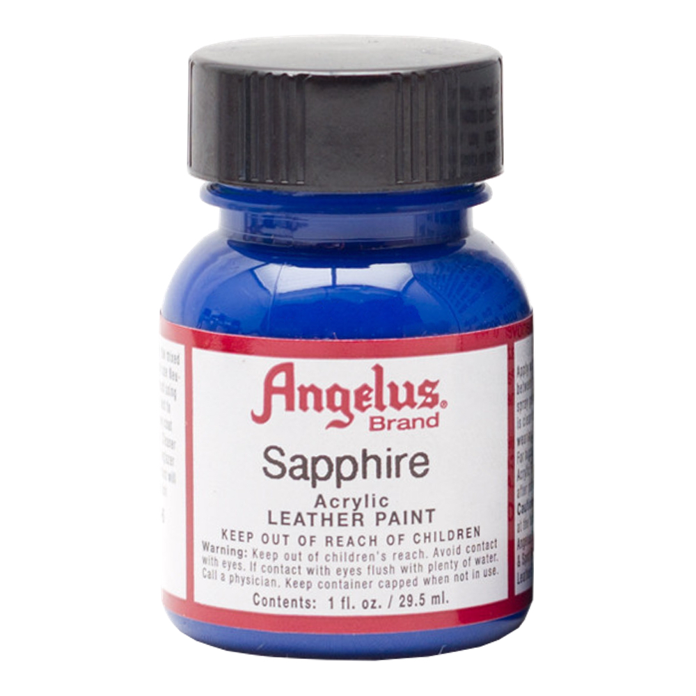 Angelus Leather Paint 1 oz Sapphire