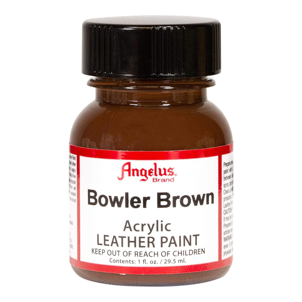 Angelus Leather Paint 1 oz Bowler Brown