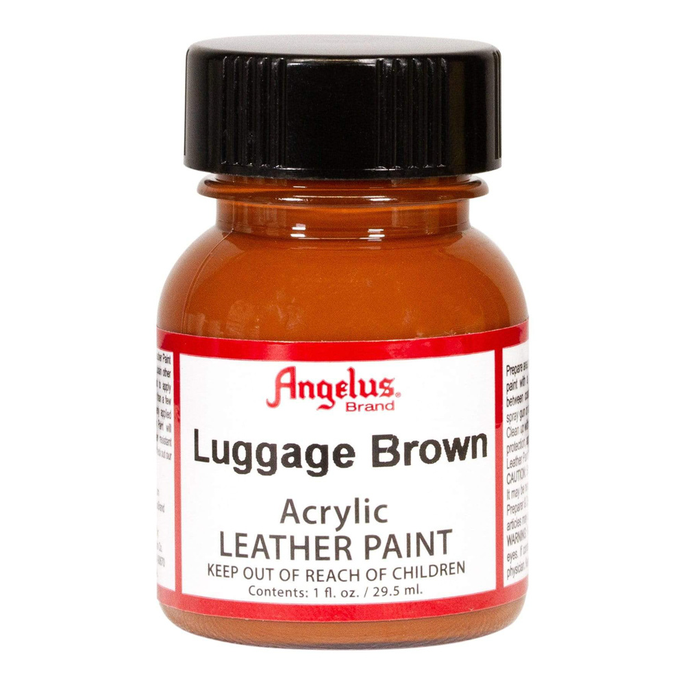 Angelus Leather Paint 1 oz Luggage Brown