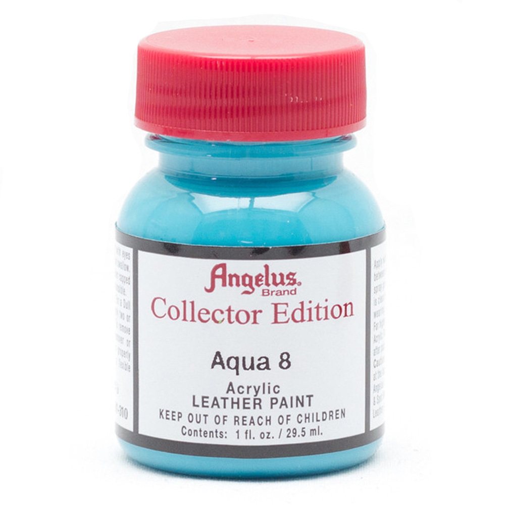 Angelus Collector Leather Paint 1 oz Aqua 8