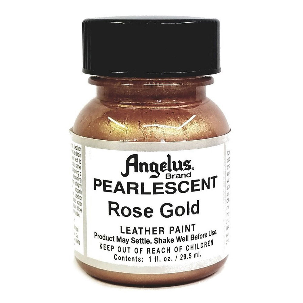 Angelus Leather Paint 1 oz Pearl Rose Gold