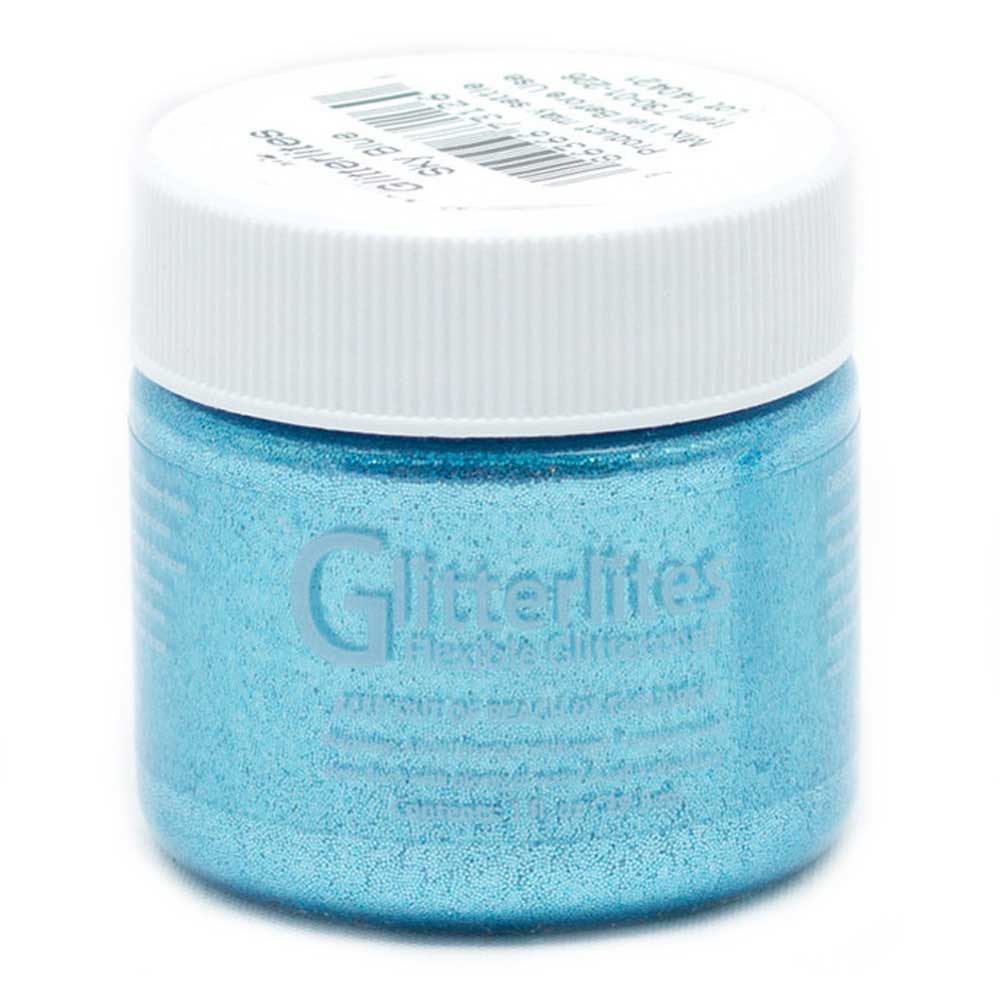 Angelus Paint Glitterlites 1 oz Sky Blue