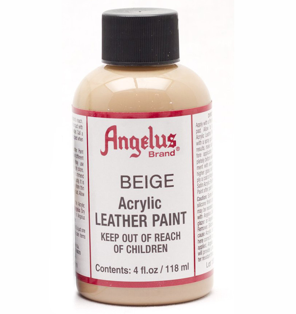 Angelus Leather Paint 4 oz Beige