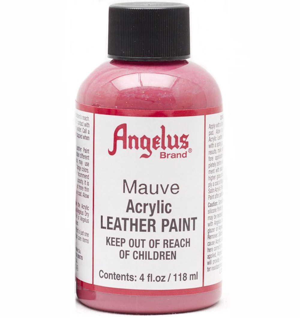 Angelus Leather Paint 4 oz Mauve