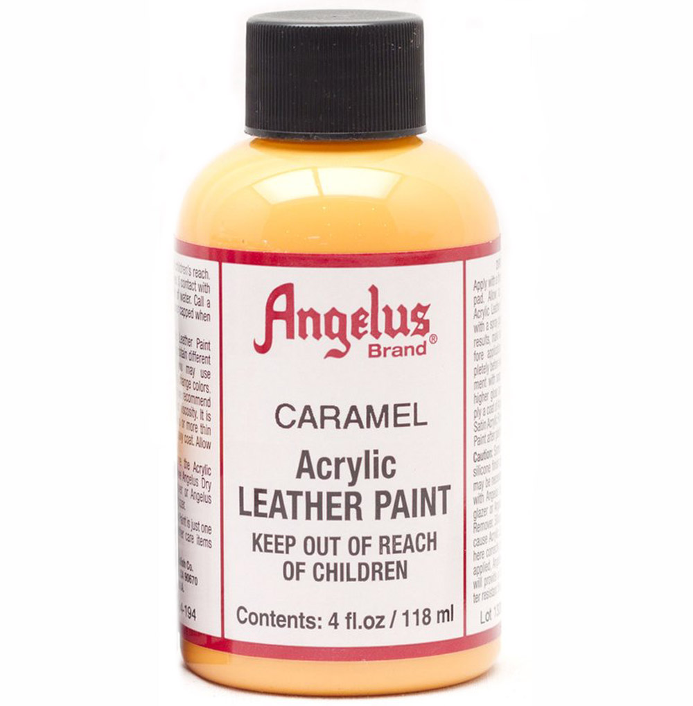 Angelus Leather Paint 4 oz Caramel