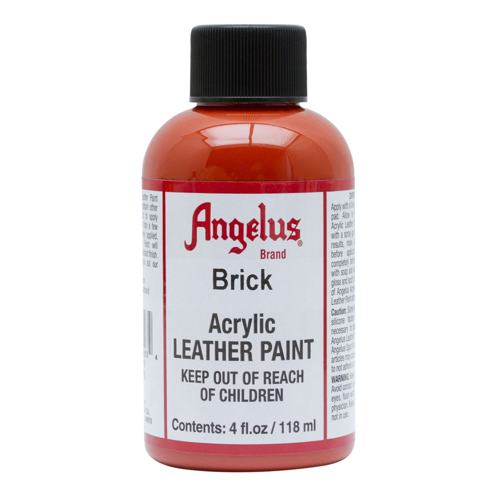 Angelus Leather Paint 4 oz Brick