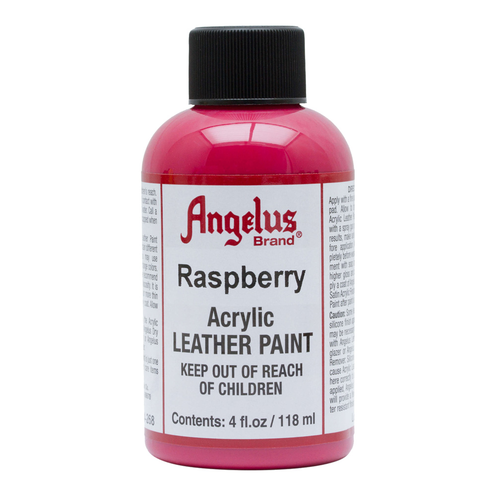 Angelus Leather Paint 4 oz Raspberry