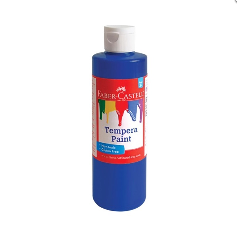 Faber-Castell Tempera Paint 8 oz Blue FC14561