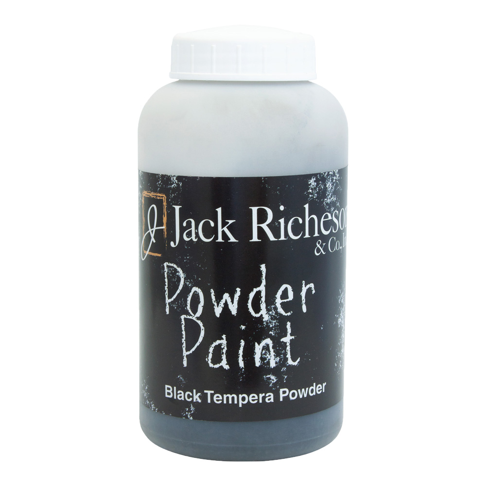 Richeson Tempera Powdered Paint Black 1 lb