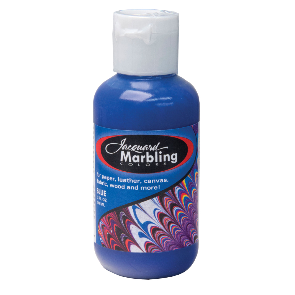 Jaquard Marbling Color Blue 2 oz